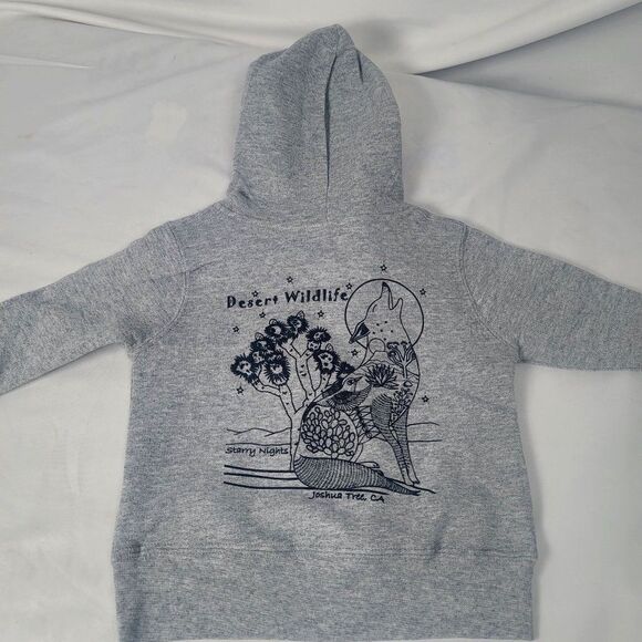 Joshua Tree Grey Hoodies Kids - Picture 1 of 7